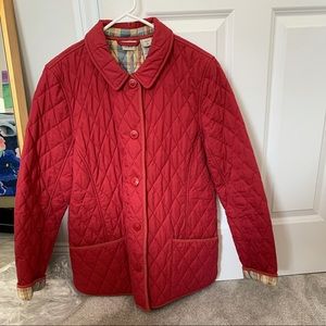 LL Bean Quilted Riding Jacket
